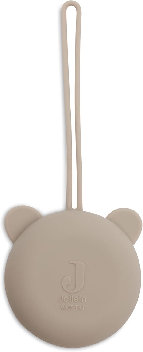 Husa din silicon pentru suzeta  Olive Green Jollein