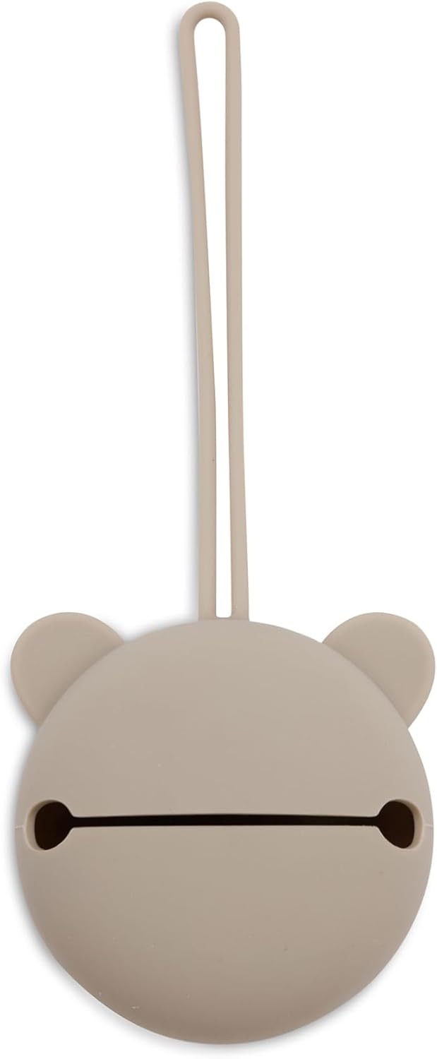 Husa din silicon pentru suzeta  Olive Green Jollein