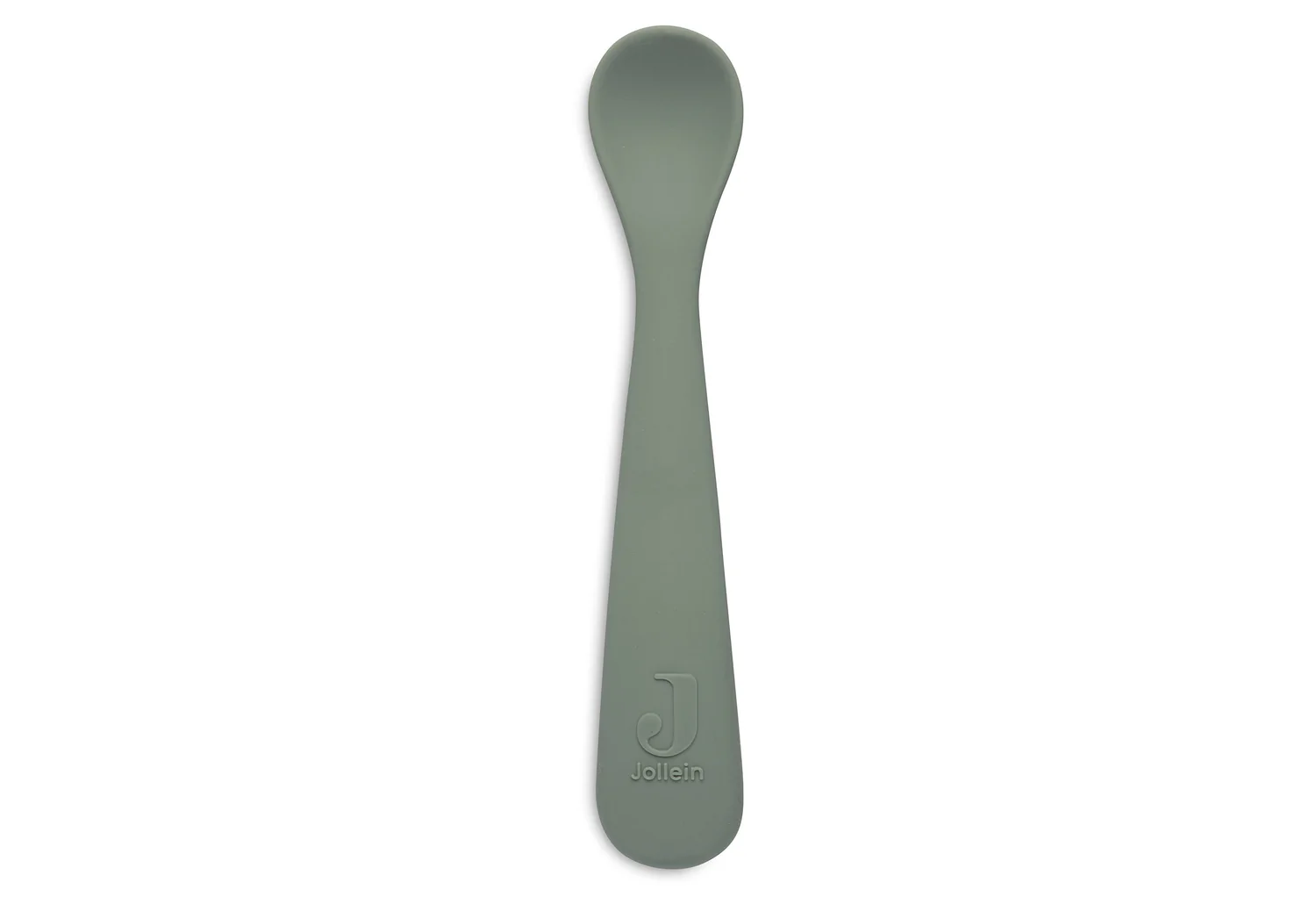Set lingurite din silicon Ash Green (2buc) Jollein