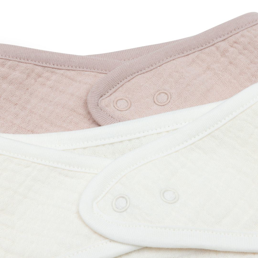 Baveta Bandană Muselin Wild Rose/Oatmeal (2 buc), Jollein