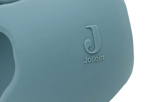 Jucarie pentru dentite din silicon, Minge Ø 9,5cm Sea Green, Jollein