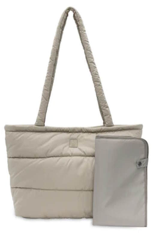 Geanta de maternitate Jollein Puffed Twill Natural