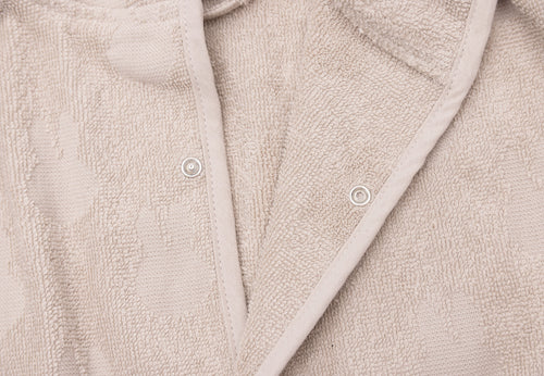 Halat de baie Terry 1-2 ani Jollein Miffy Jacquard Nougat