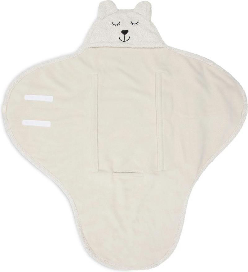 Paturica de infasat Jollein Bear Boucle Oatmeal