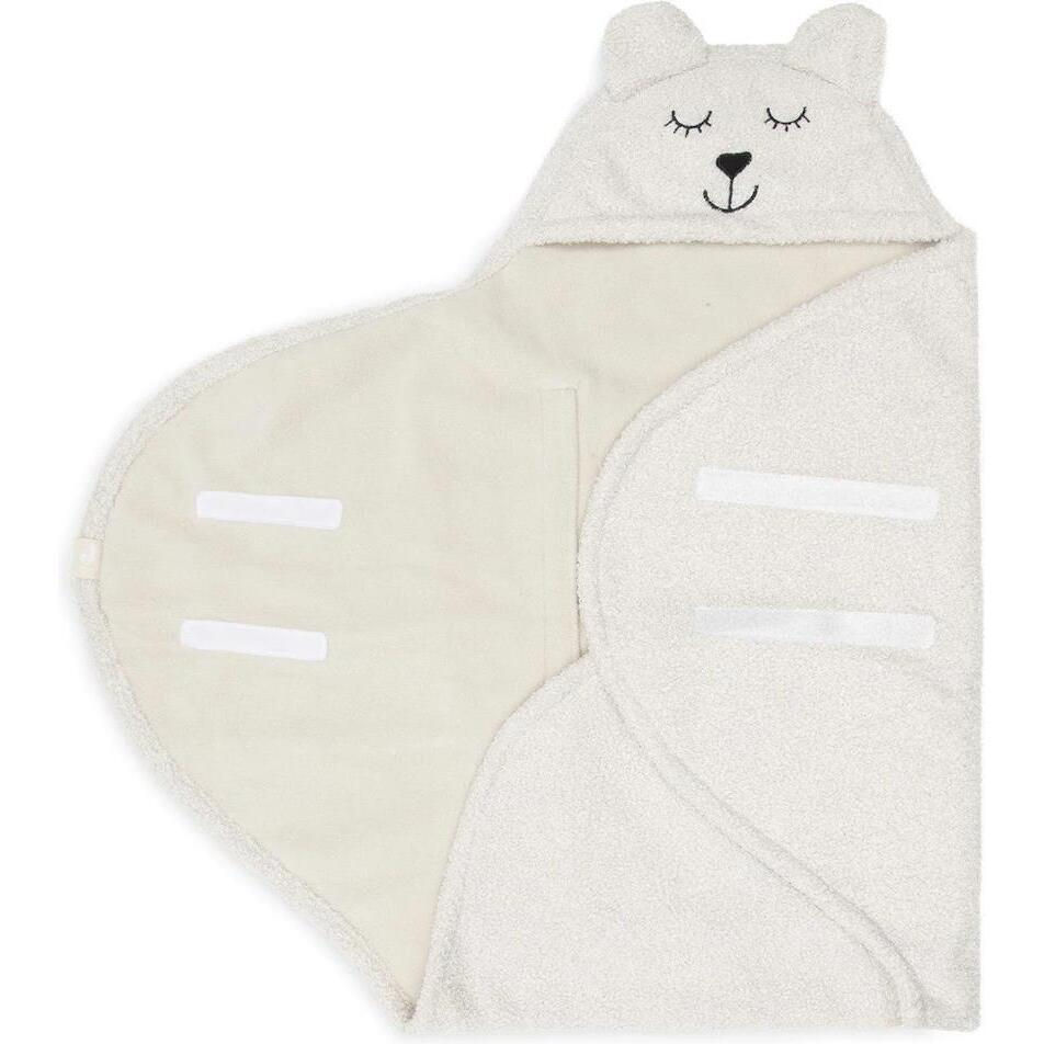 Paturica de infasat Jollein Bear Boucle Oatmeal