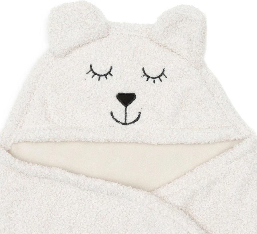 Paturica de infasat Jollein Bear Boucle Oatmeal