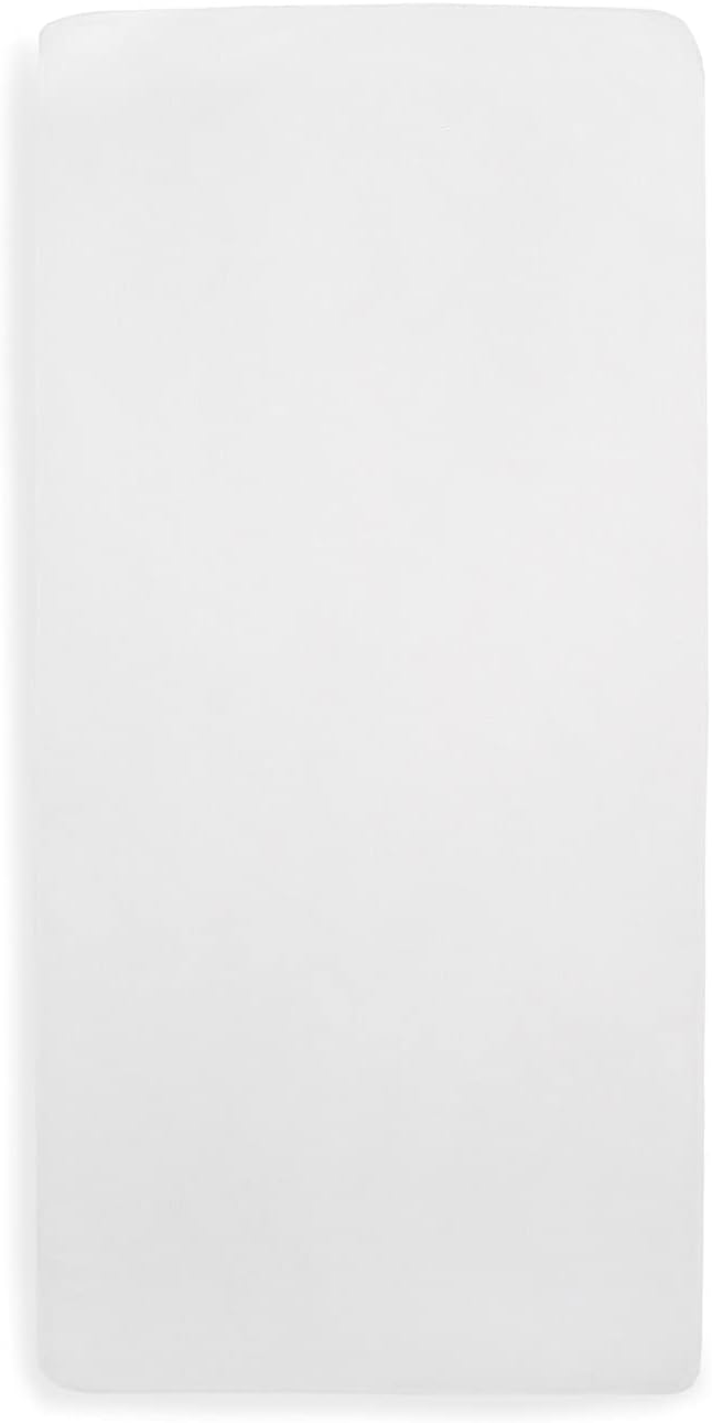 Cearsaf cu elastic Jollein Molton 70x140cm White