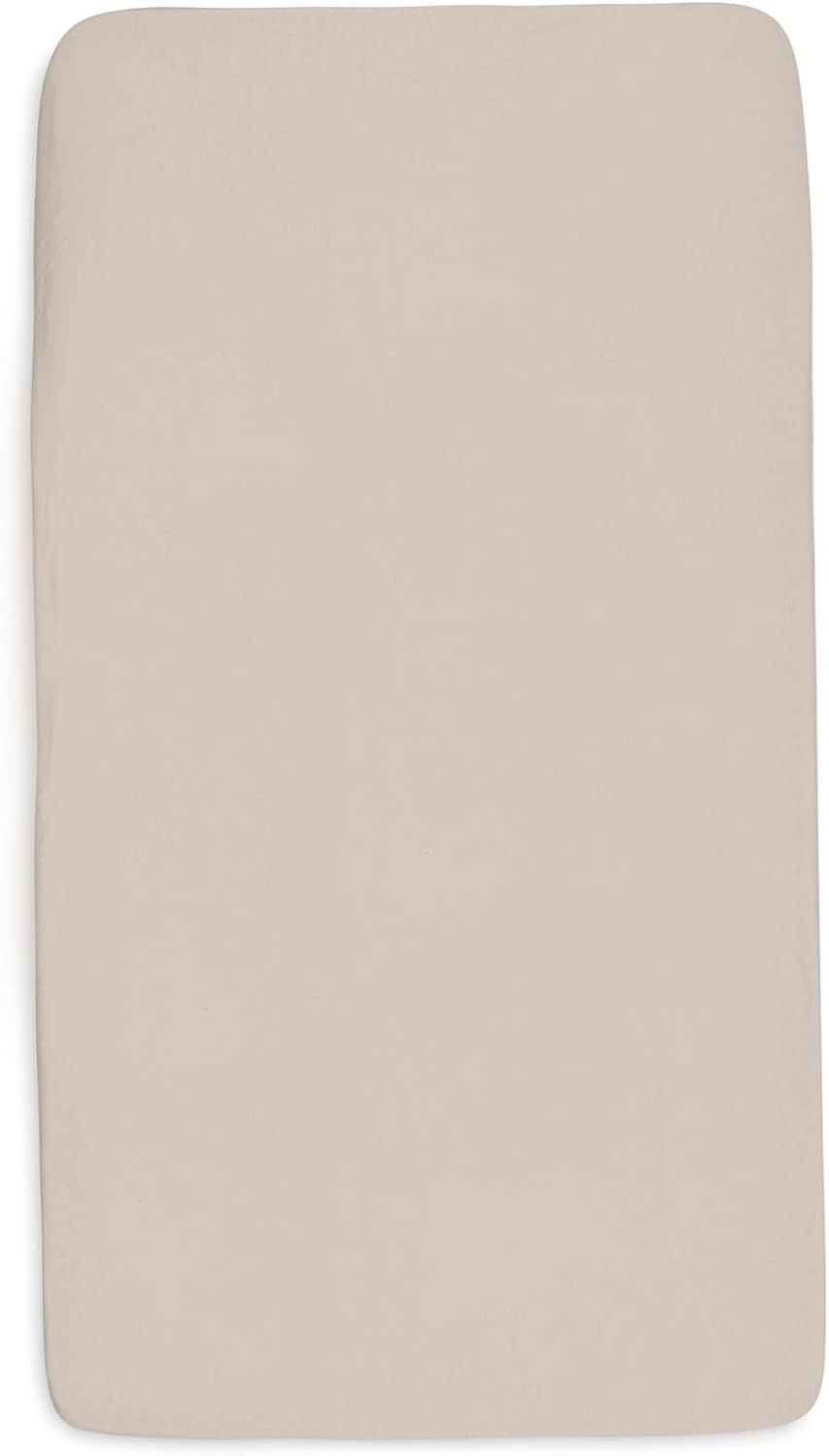 Cearsaf cu elastic pentru landou Jollein 40/50x80/90cm Oatmeal/Sand (2 buc)