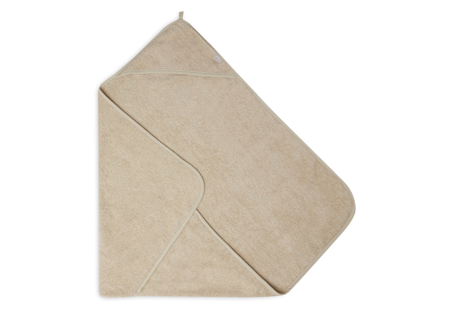 Prosop de baie cu gluga Jollein Terry 100x100cm Nougat