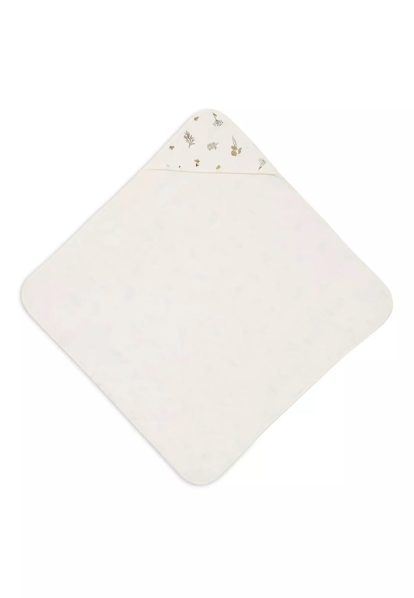 Prosop de baie cu gluga Jollein 75x75cm Riverside