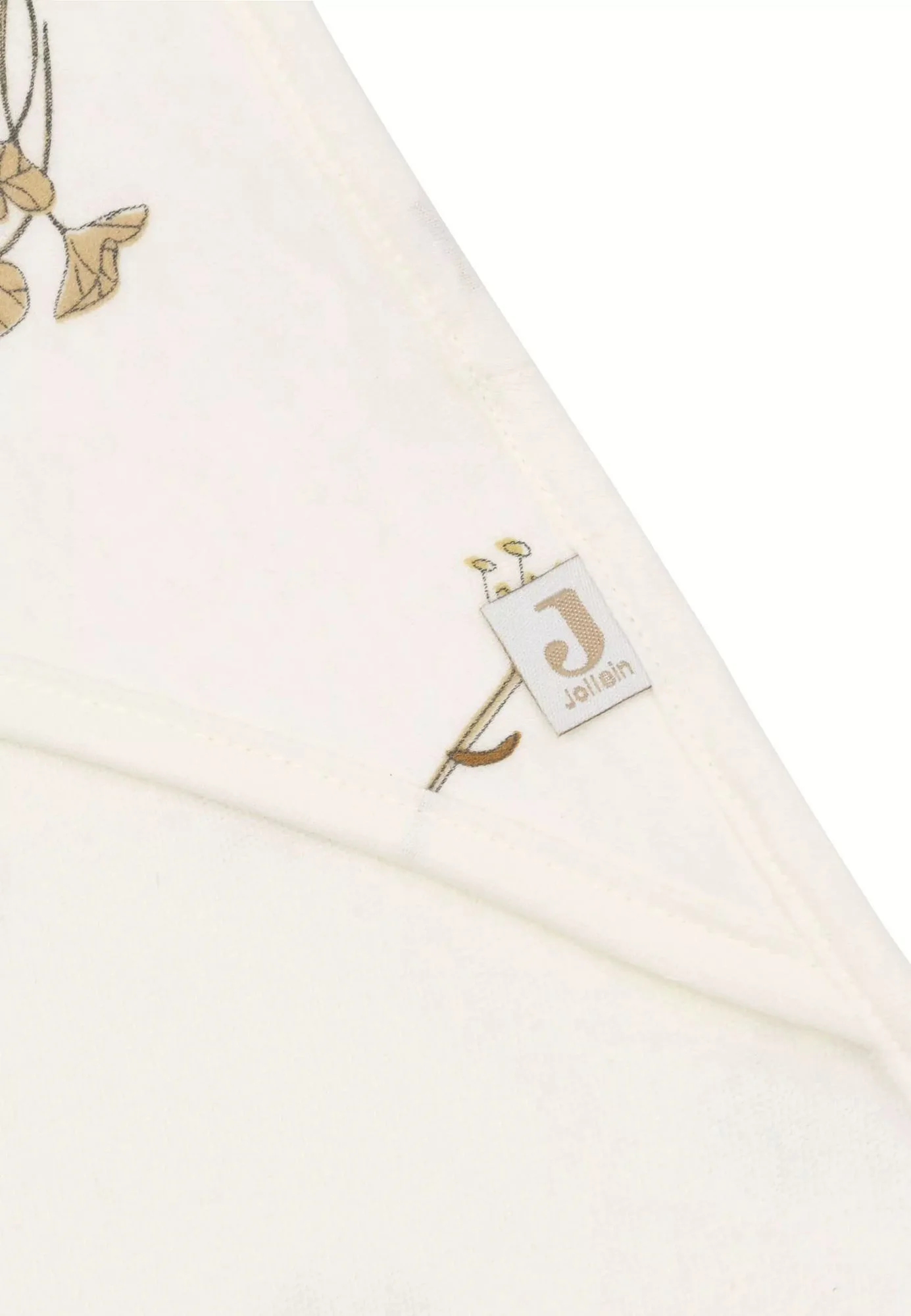 Prosop de baie cu gluga Jollein 75x75cm Riverside