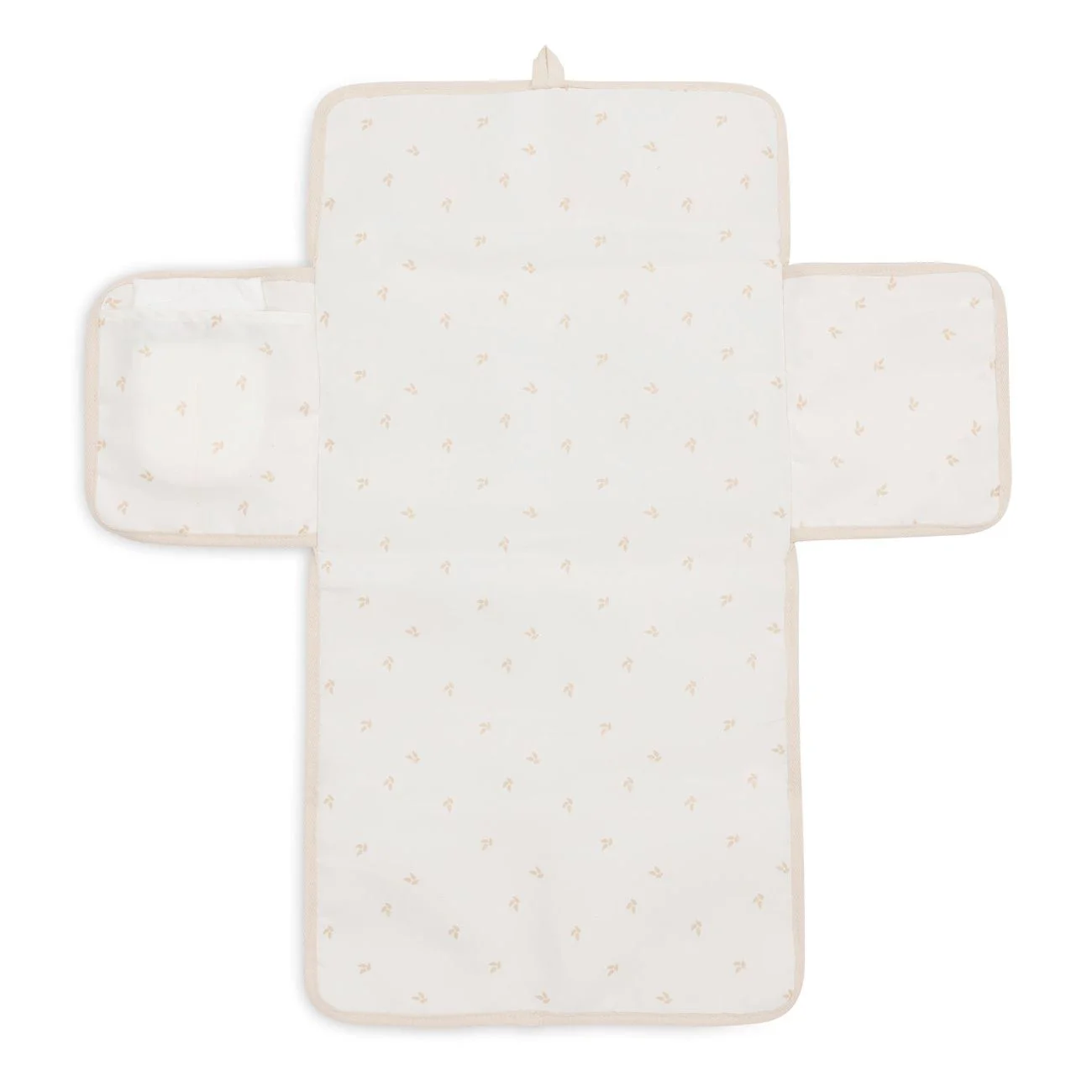 Salteluta de infasat cu buzunare Jollein Twill Natural