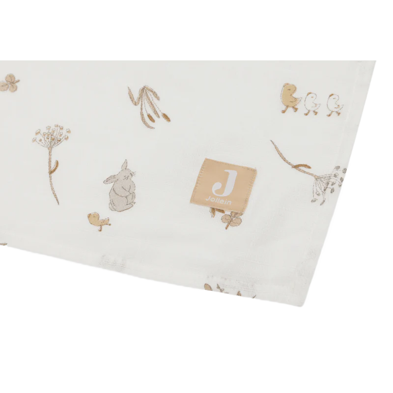 Pelinci muselina Jollein 115x115cm Riverside (2pack)