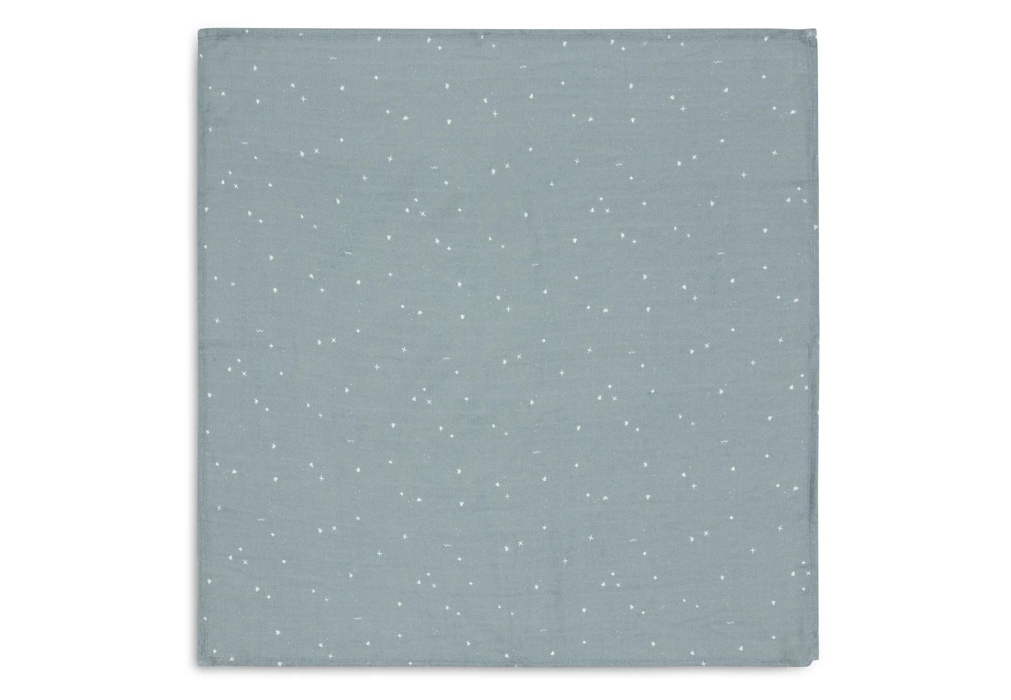 Pelinci muselina Jollein 70x70cm Twinkling Sea Green (3pack)