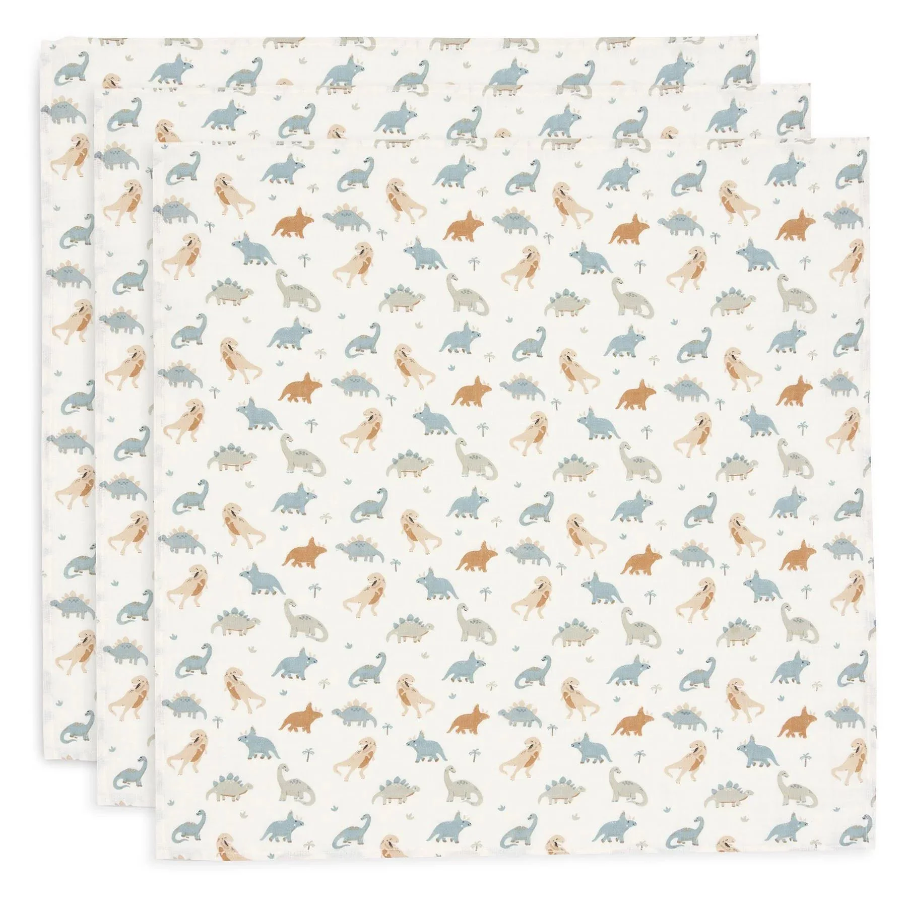 Pelinci muselina Jollein 70x70cm Roarsome (3pack)