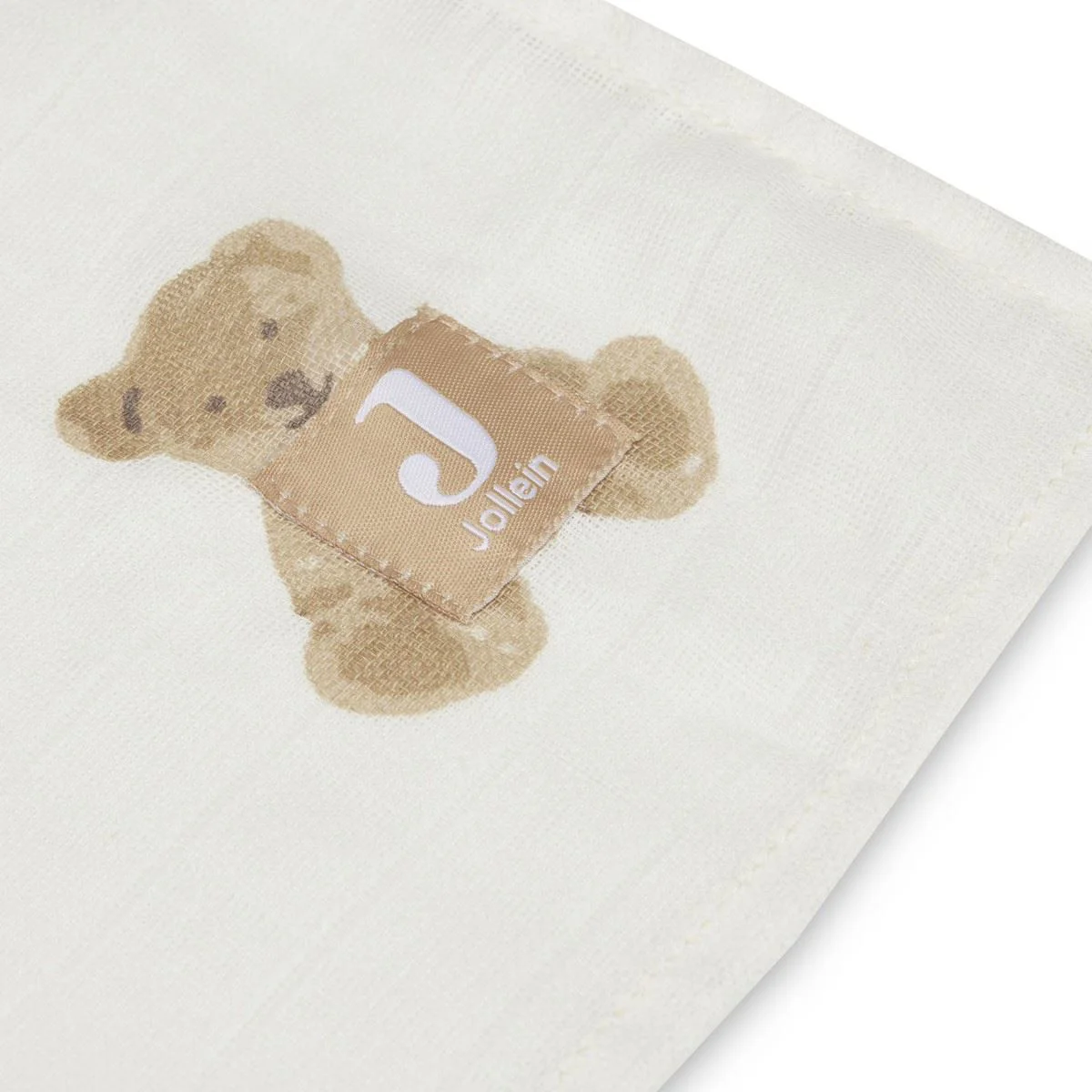 Pelinci muselina Jollein 115x115cm Teddy Bear (2pack)