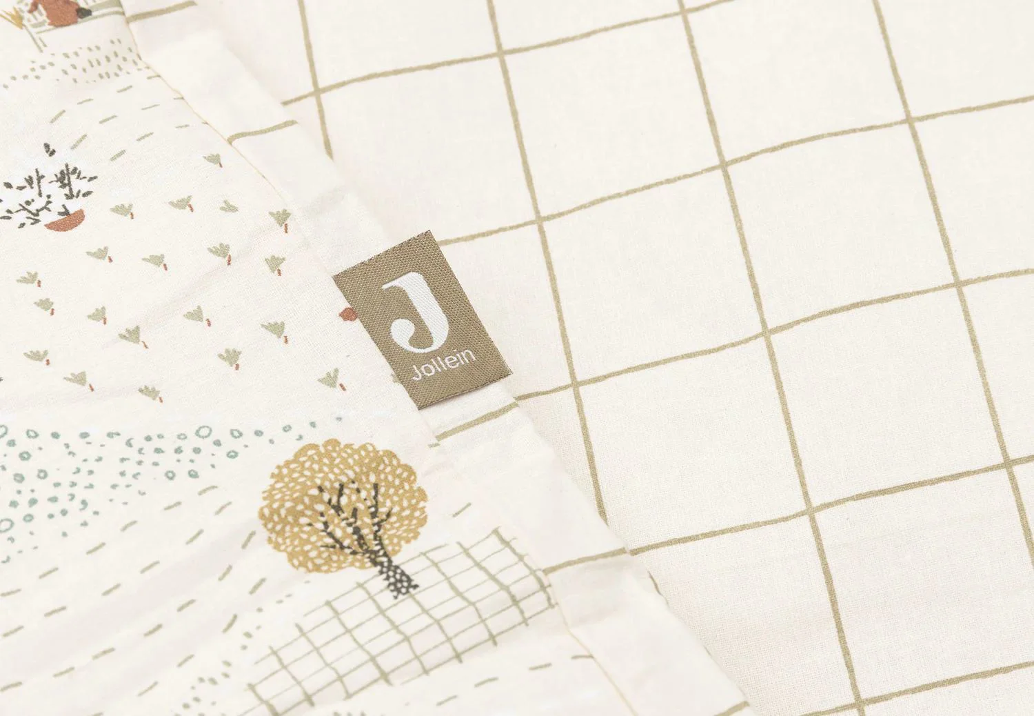 Set albituri Jollein 100x140cm Tiny Park