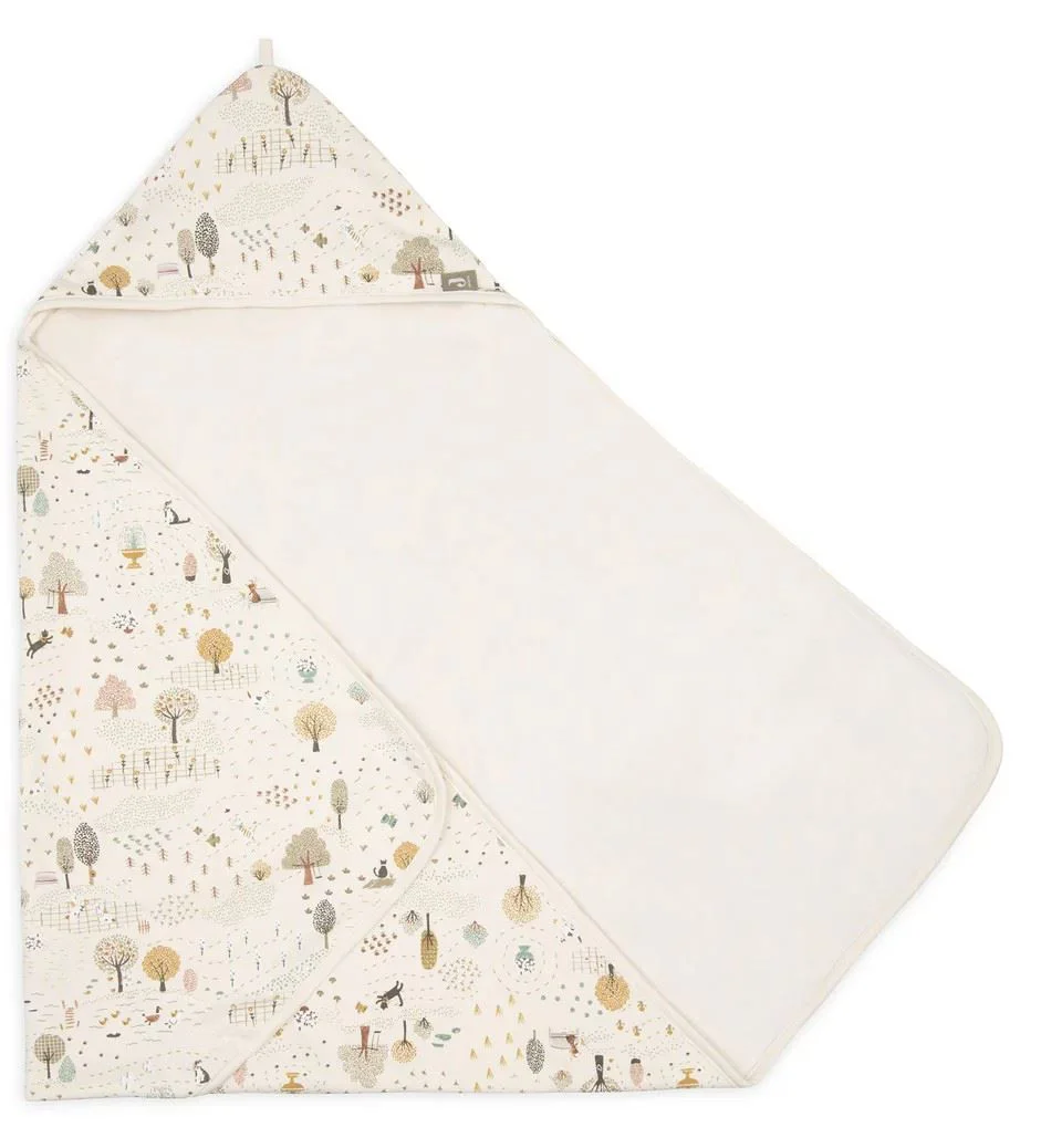 Prosop cu gluga Jollein 75x75cm Tiny Park