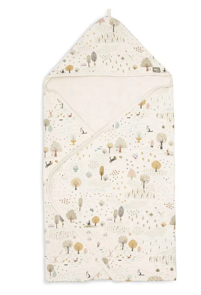 Prosop cu gluga Jollein 75x75cm Tiny Park