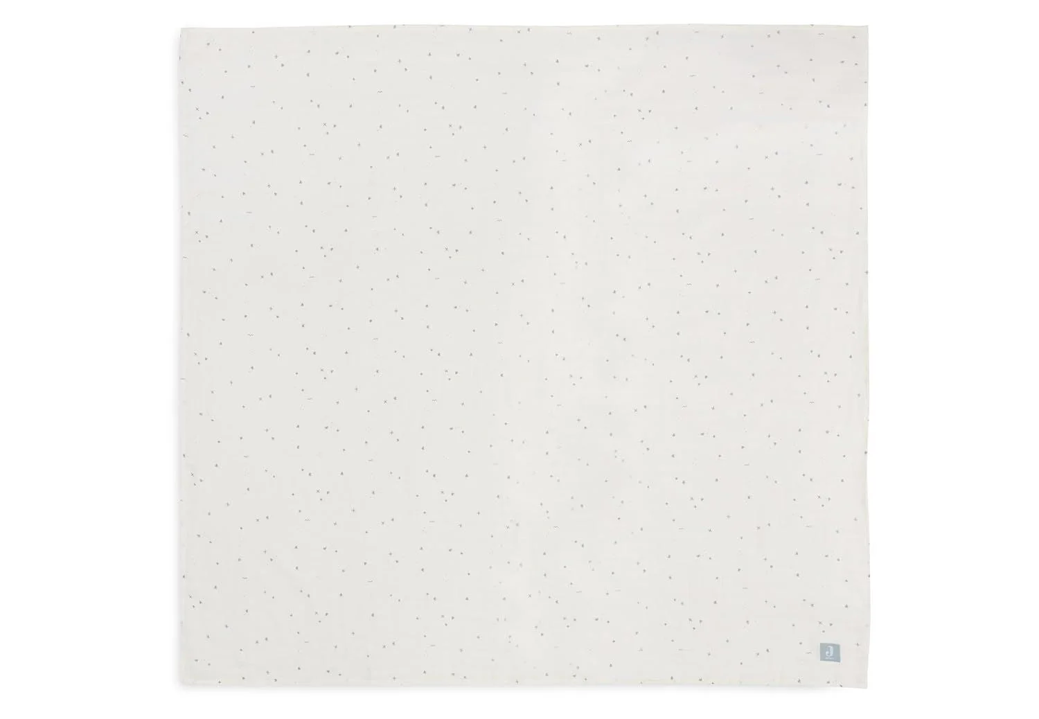 Pelincute muselina Jollein 115x115cm Twinkling Sea Green (2pack)