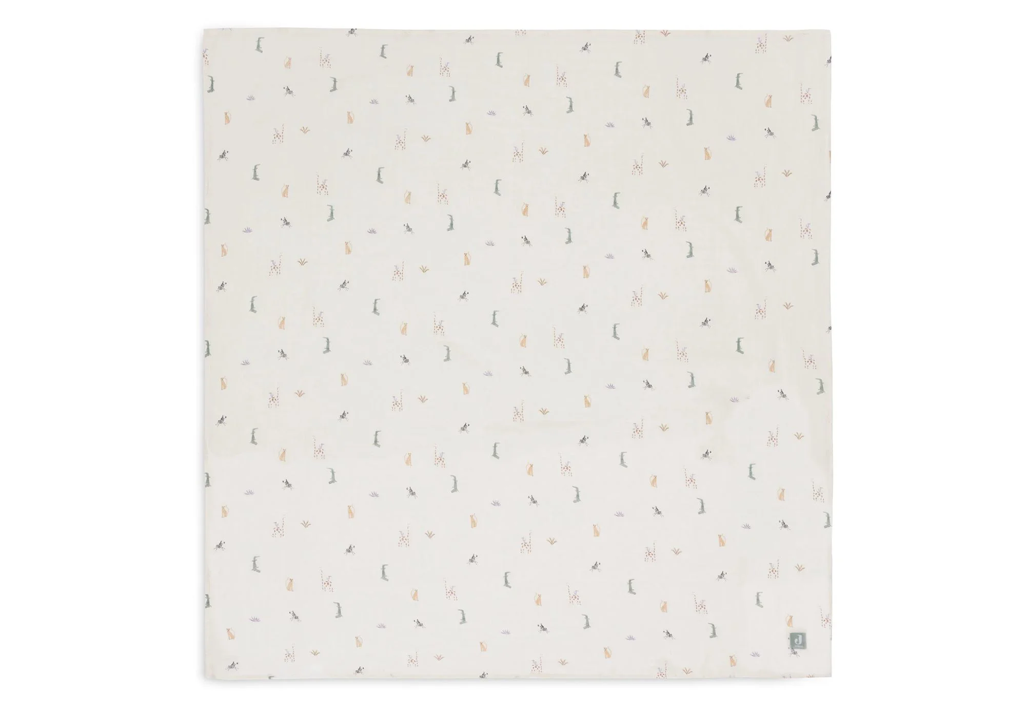 Pelincute muselina Jollein 115x115cm Jungle Jambo (2pack)