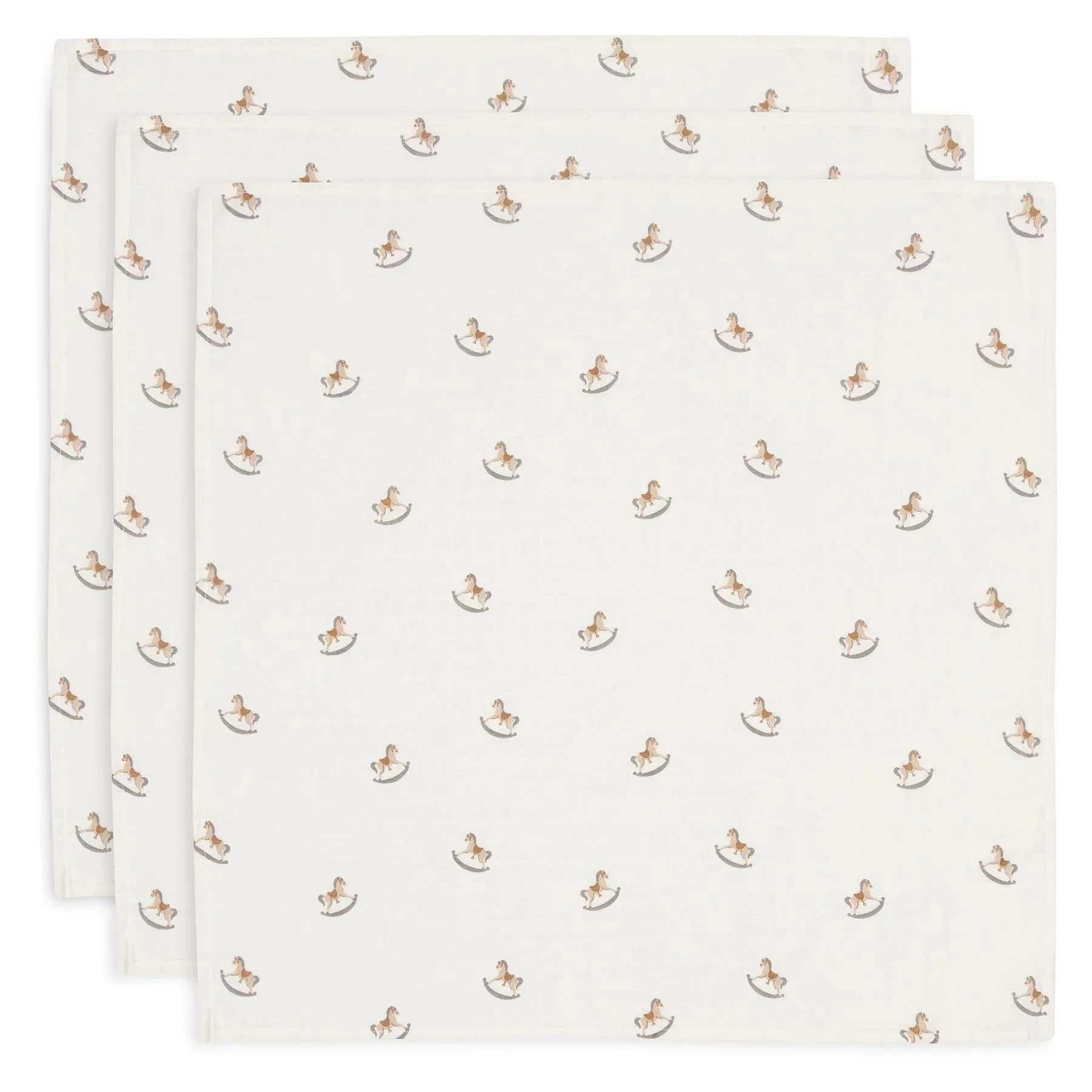 Pelincute muselina Jollein 70x70cm Nostalgic Ride (3pack)