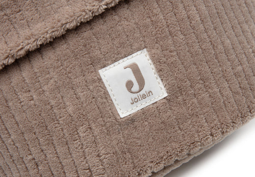 Cos de depozitare Jollein Cloudy Rib Milky Coffee