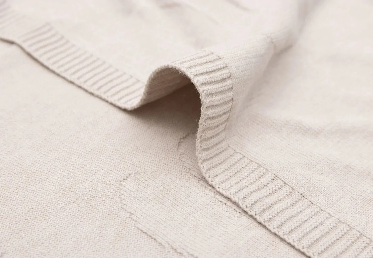 Patura tricotata Jollein 100x150cm Miffy Nougat