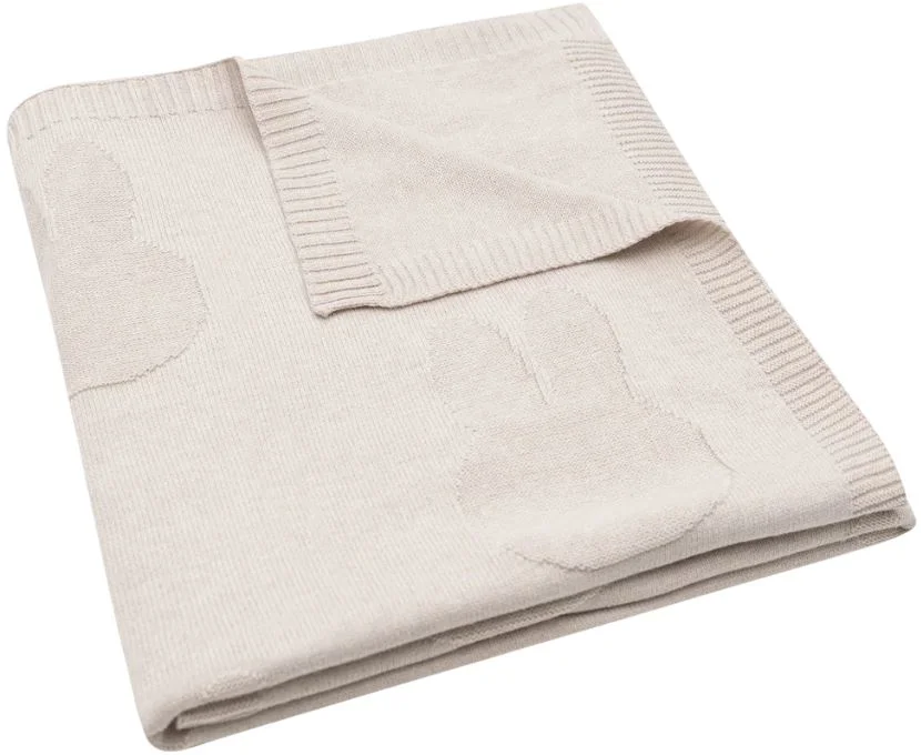 Patura tricotata Jollein 100x150cm Miffy Nougat