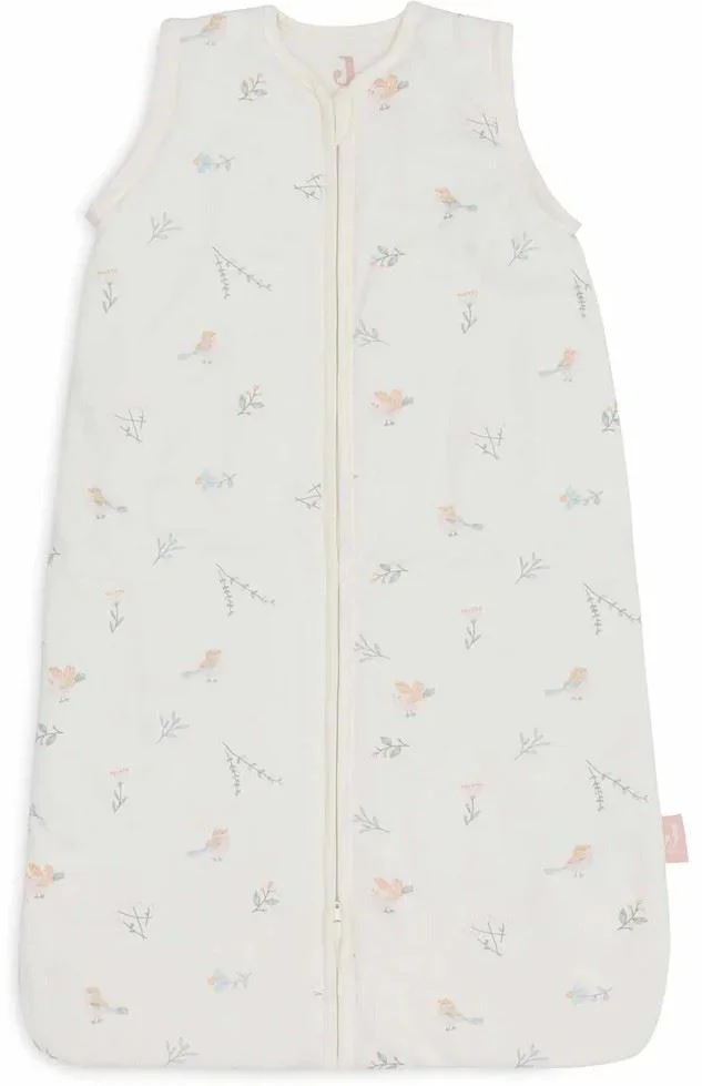 Sac de dormit cu maneci detasabile Jollein 90cm Lovely Birds