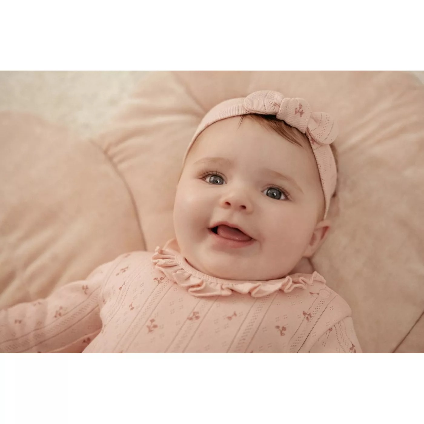 Body cu maneca lunga - Roz - Fairy Garden - Fairy Flowers - Little Dutch 68