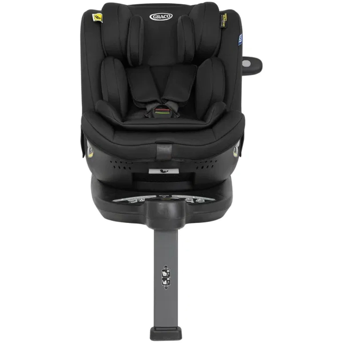 Автокресло Graco 360 с вращением TURN2MEGROW для детей 0-7 лет I-SIZE IRON