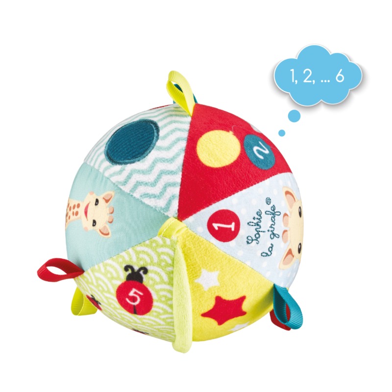 Prima mea minge muzicala Girafa Sophie