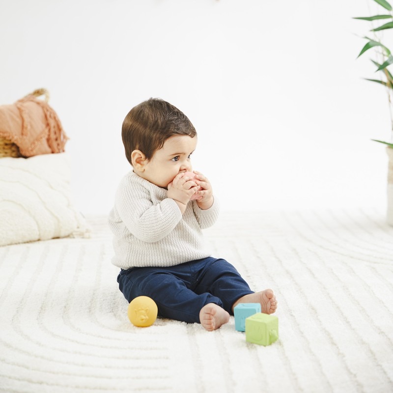 Набор из 2 мячиков и 2 кубиков Жираф Софи