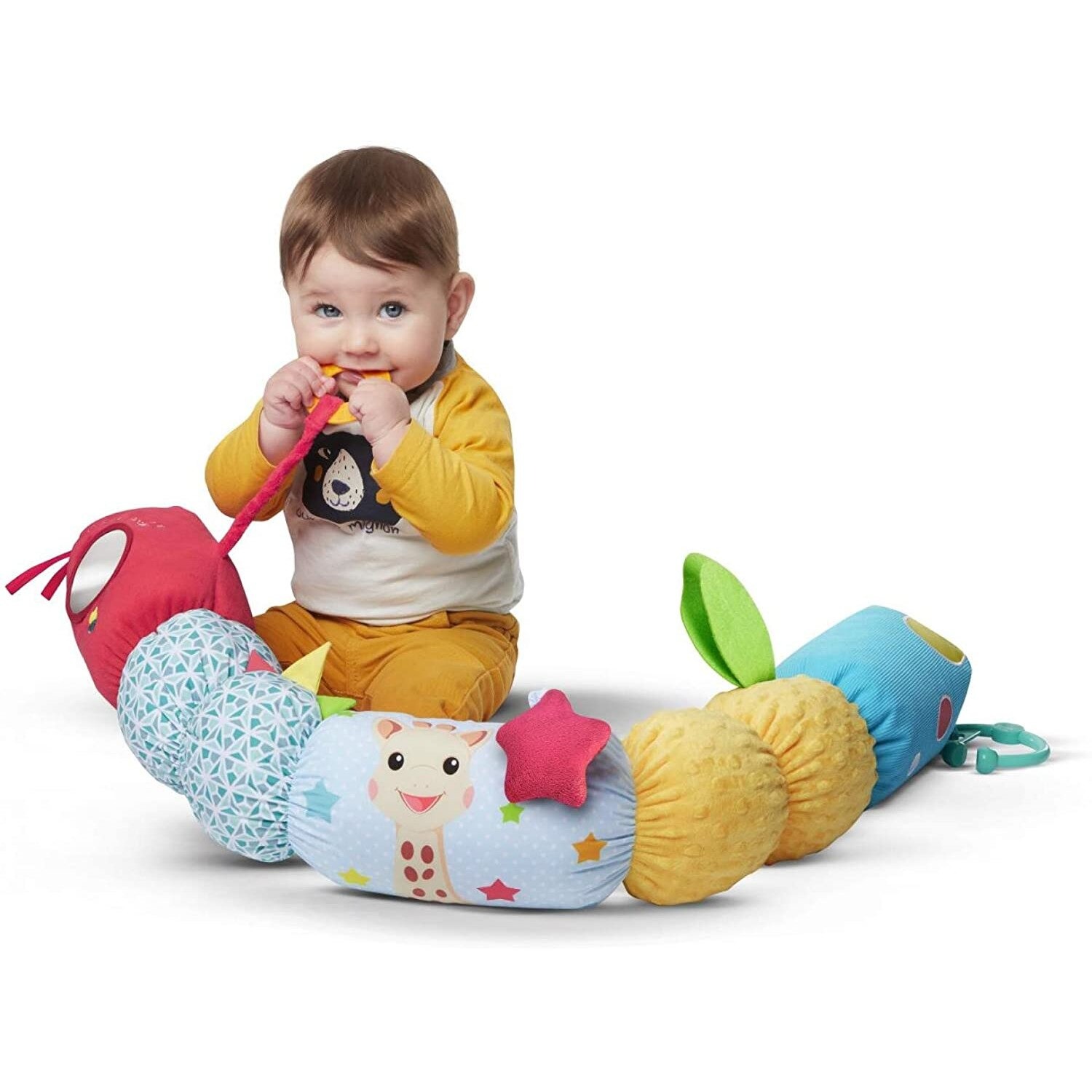 Подушка с активностями 2 в 1 Cosy Play – Яйцо – Жираф Софи