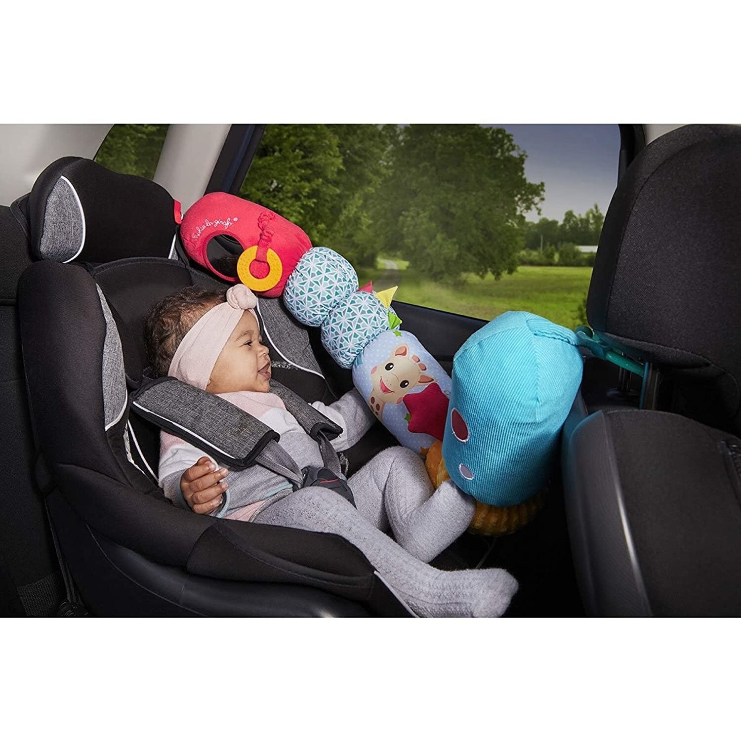 Подушка с активностями 2 в 1 Cosy Play – Яйцо – Жираф Софи