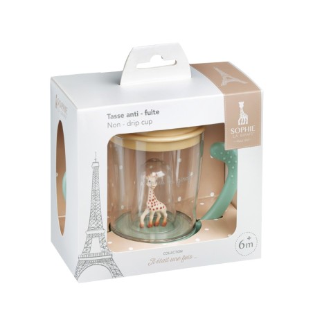 Cana anti-curgere  Girafa Sophie (BPA free)