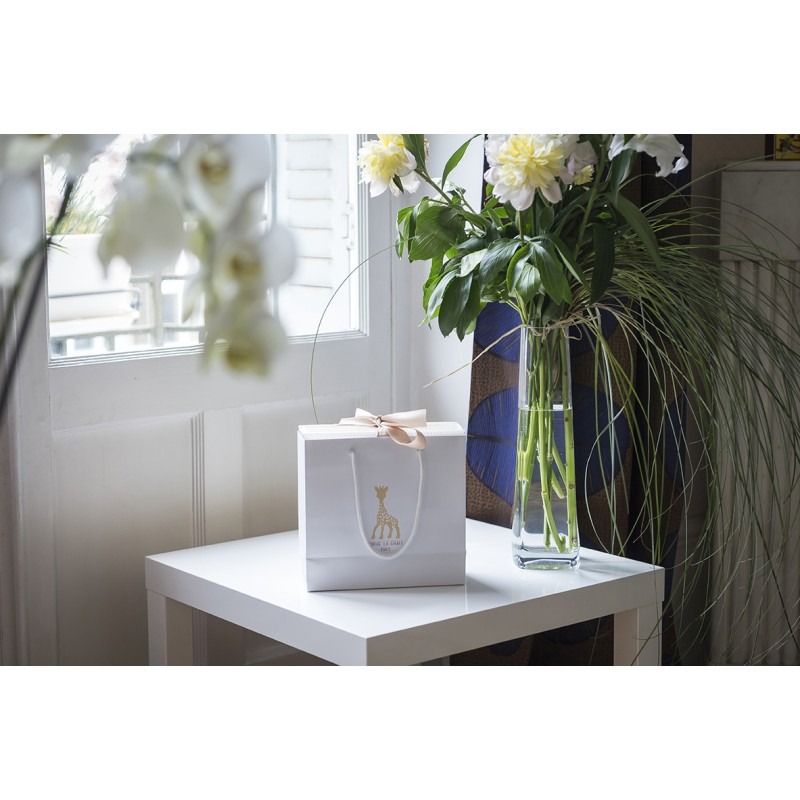 Подарочный набор SOPHIEsticat с Жирафом Софи и погремушкой-маракас