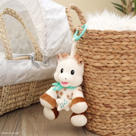Girafa Sophie plush 20 cm with musical box