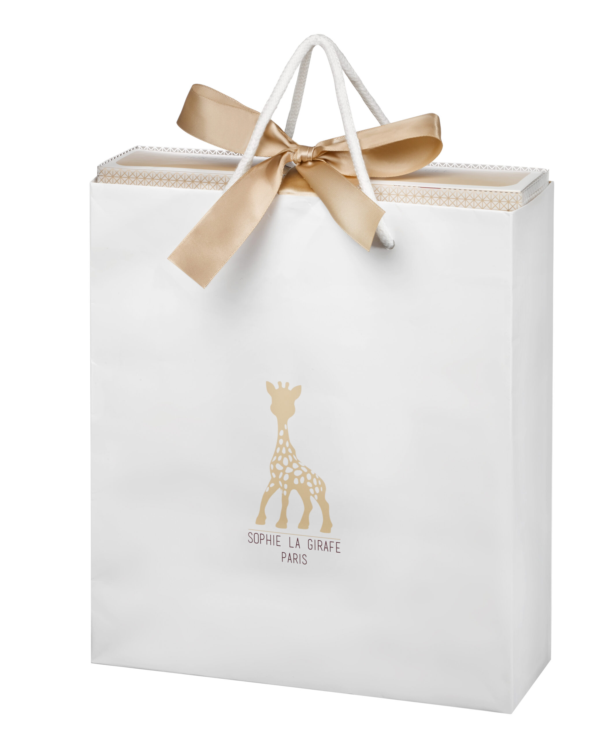 Classical creation - Composition 5 (Girafa Sophie + pouet zornăitoare ) A gift bag and a card are