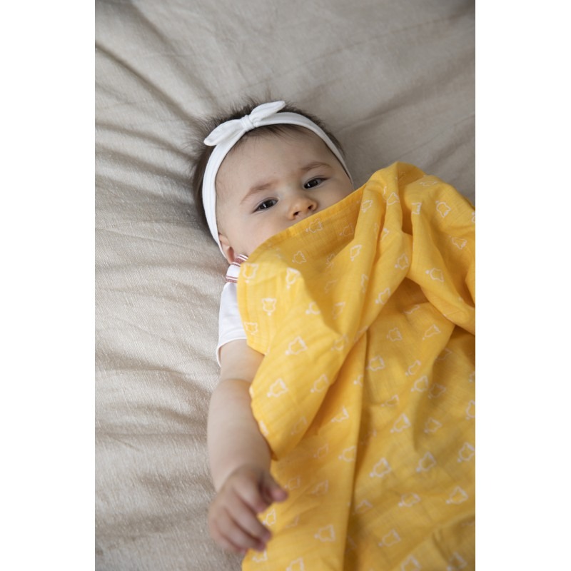 Set de 4 langes color