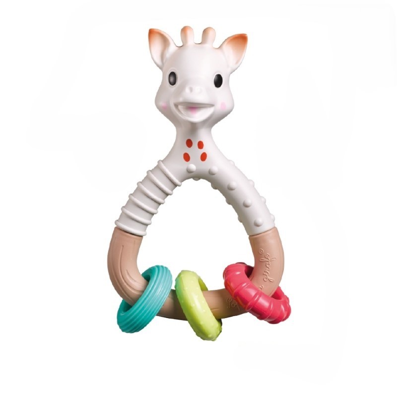 Погремушка Жираф Софи, коллекция So Pure Natur’rings
