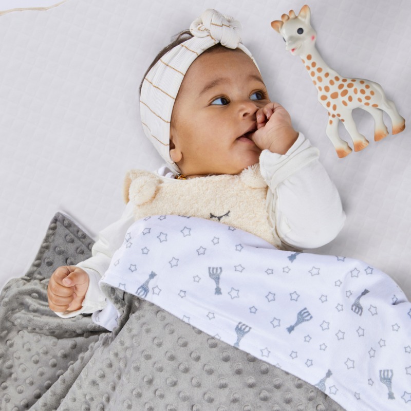 Sophie'doux blanket Girafa Sophie