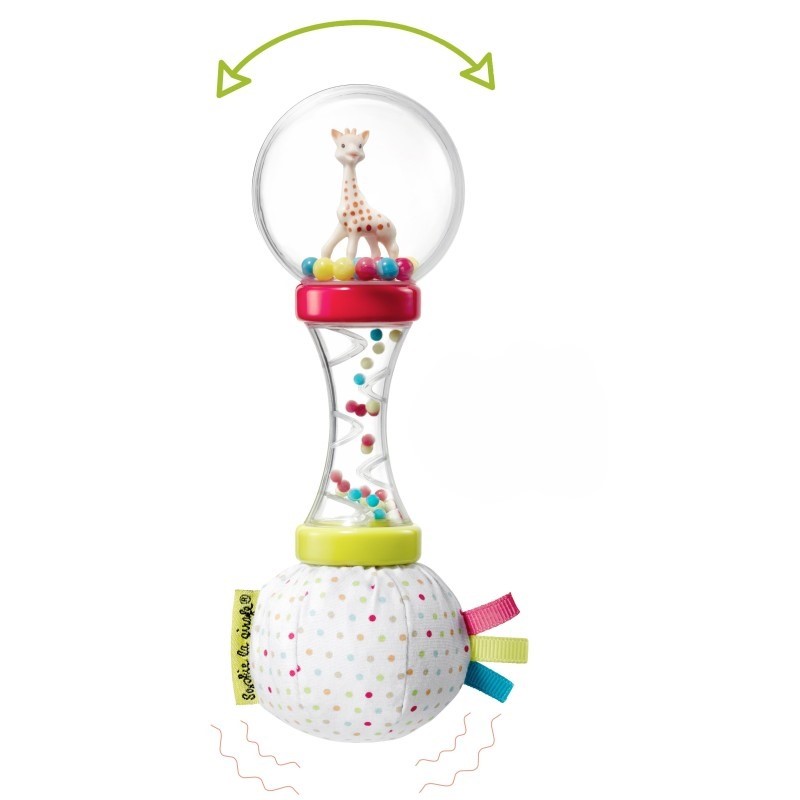 Soft maracas zornăitoare Girafa Sophie