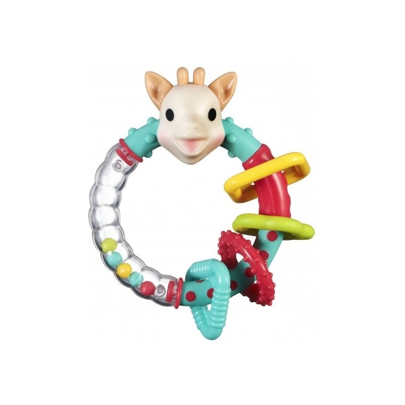 Multi-textured zornăitoare Girafa Sophie