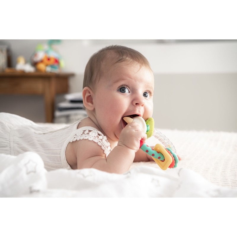 Multi-textured zornăitoare Girafa Sophie