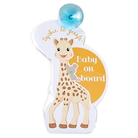 Flash baby on board Girafa Sophie - D3E 0,12 € HT (English version)