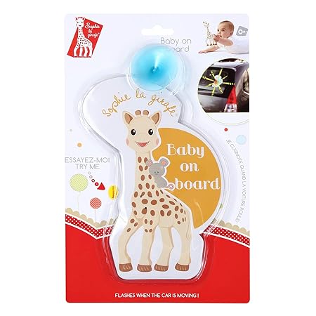 Flash baby on board Girafa Sophie - D3E 0,12 € HT (English version)