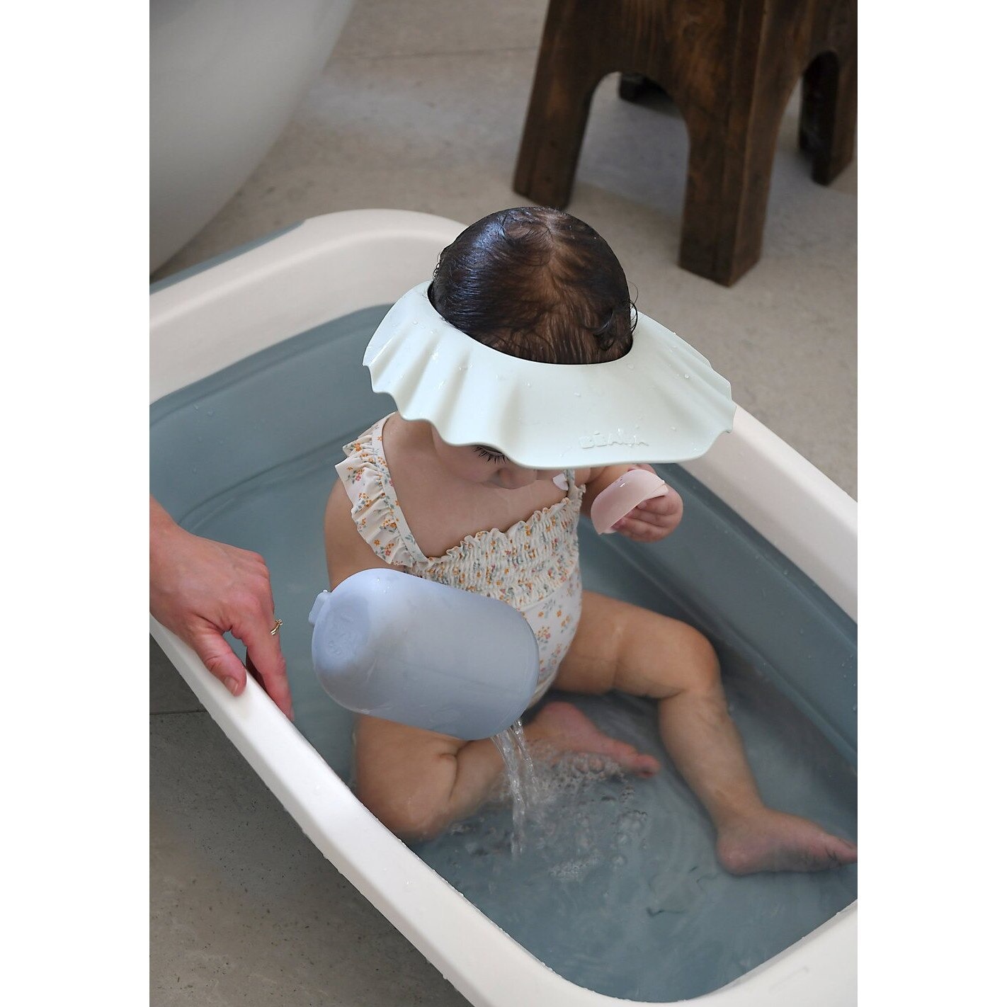 Beaba Силиконовый козырёк для купания Misty Green B920410