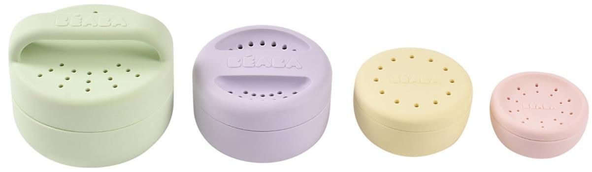 Beaba Набор из 4 силиконовых игрушек для ванной B920409